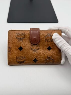 MCM Clasp Wallet